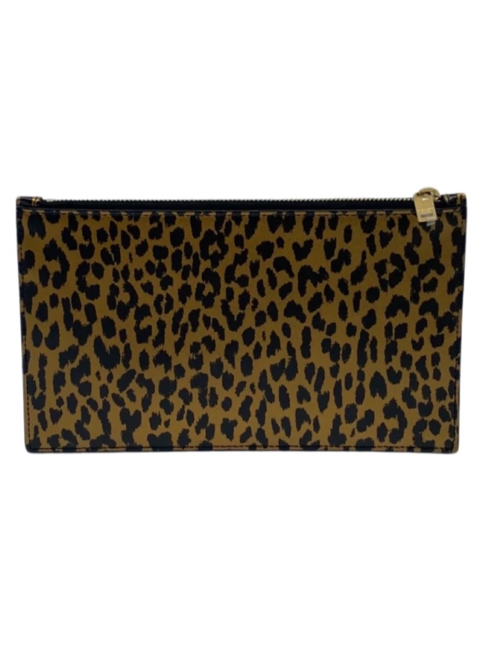 đ¤Saint Laurent Leopard Print Zip Bill Pouchđ¤ VVEUC⢠$595 - Picture 2 of 8